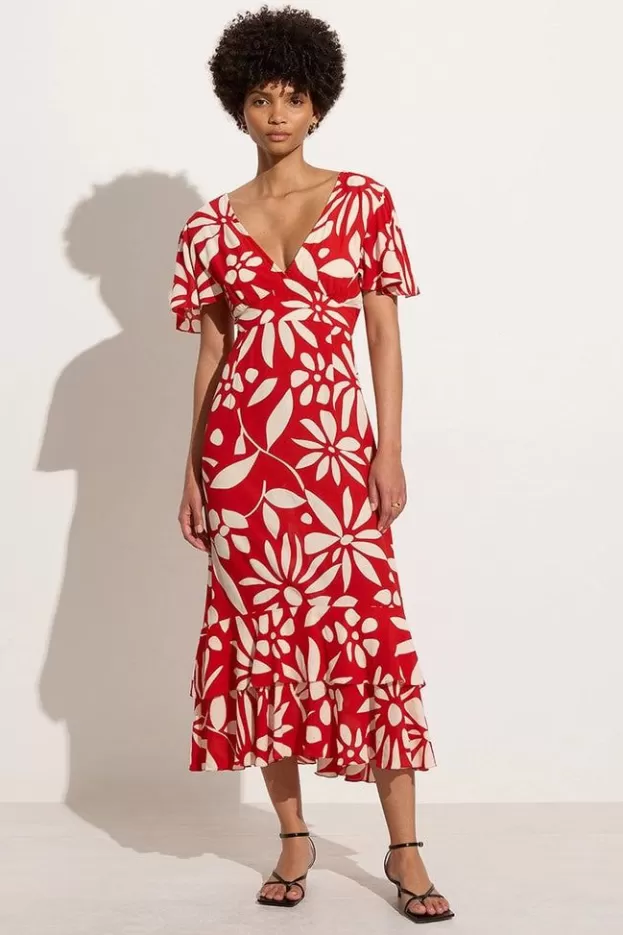 Faithfull The Brand San Isidro Midi Dress De La Paz Floral> Dresses