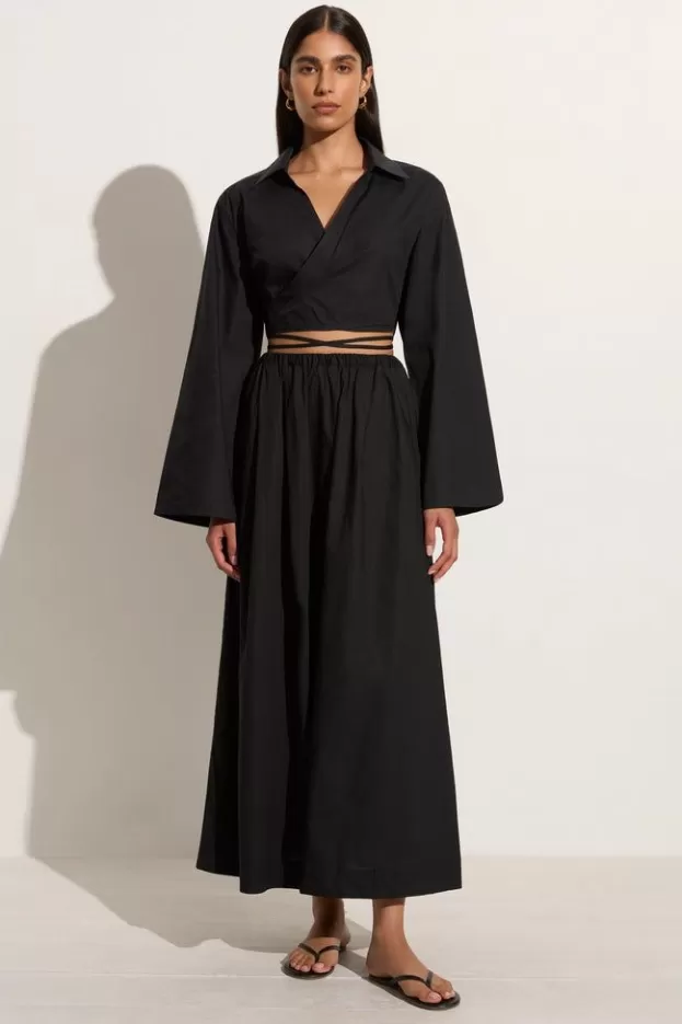 Faithfull The Brand Scanno Skirt Black> Bottoms