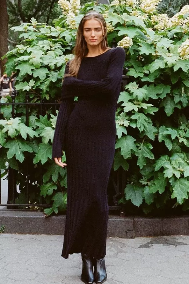 Faithfull The Brand Serafia Maxi Dress Black> Dresses