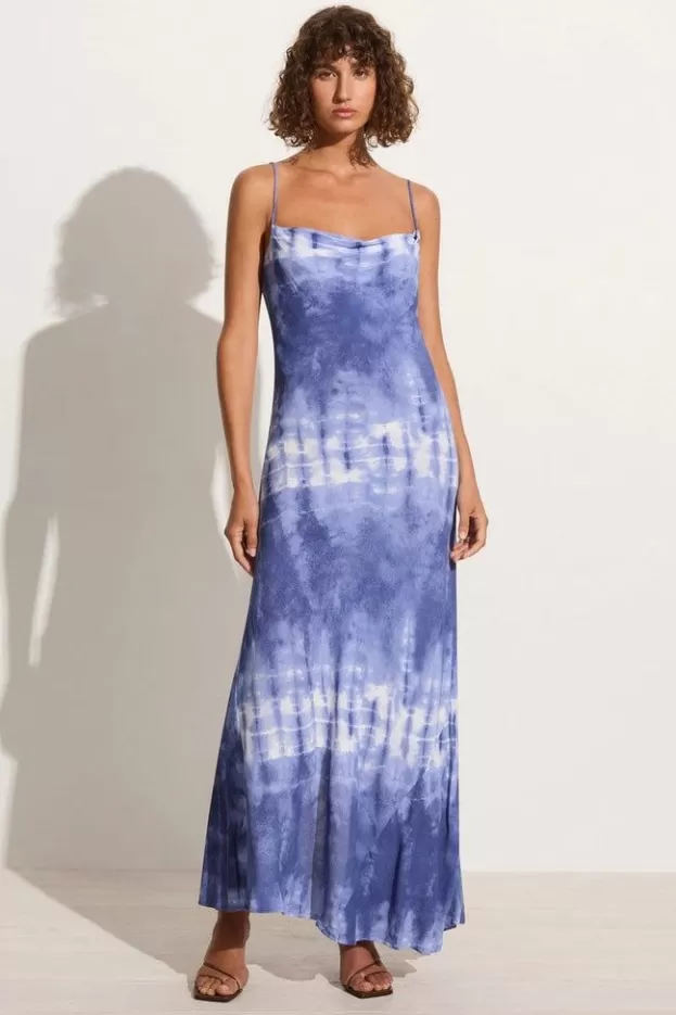 Faithfull The Brand Sisudo Maxi Dress Ceira Slate> Dresses