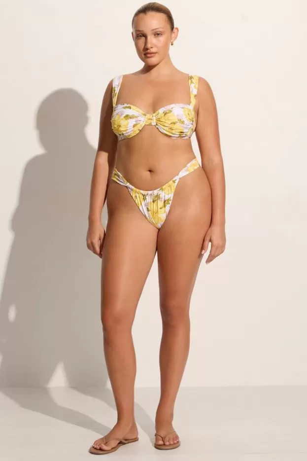 Faithfull The Brand Sol Bikini Top Isadora Floral> Swim