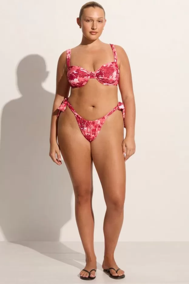 Faithfull The Brand Sol Bikini Top Rosella Floral> Swim