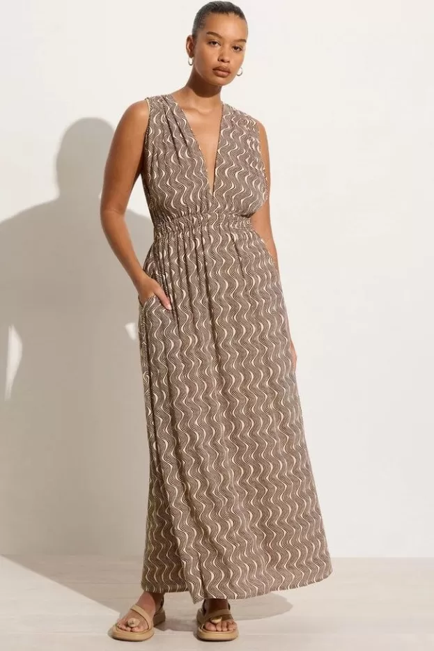 Faithfull The Brand Tropicale Midi Dress Nilo - Final Sale> Dresses