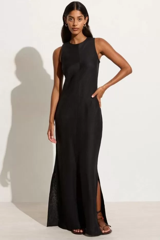 Faithfull The Brand Valenza Maxi Dress Black - Final Sale> Dresses