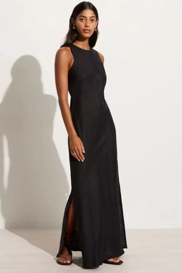 Faithfull The Brand Valenza Maxi Dress Black - Final Sale> Dresses