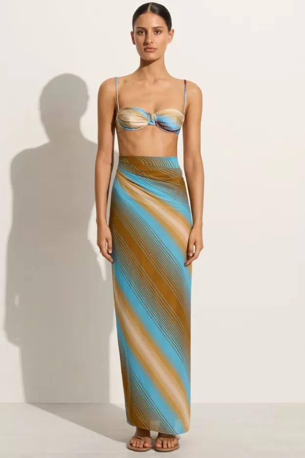 Faithfull The Brand Vicenza Pareo Cervia Stripe> Swim