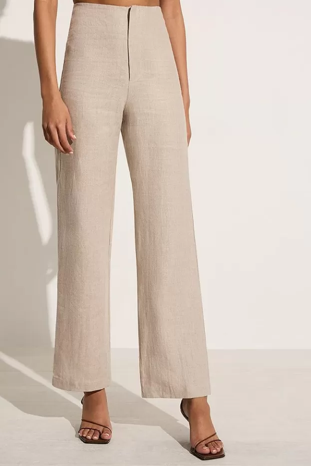 Faithfull The Brand Vincente Pant Natural> Bottoms